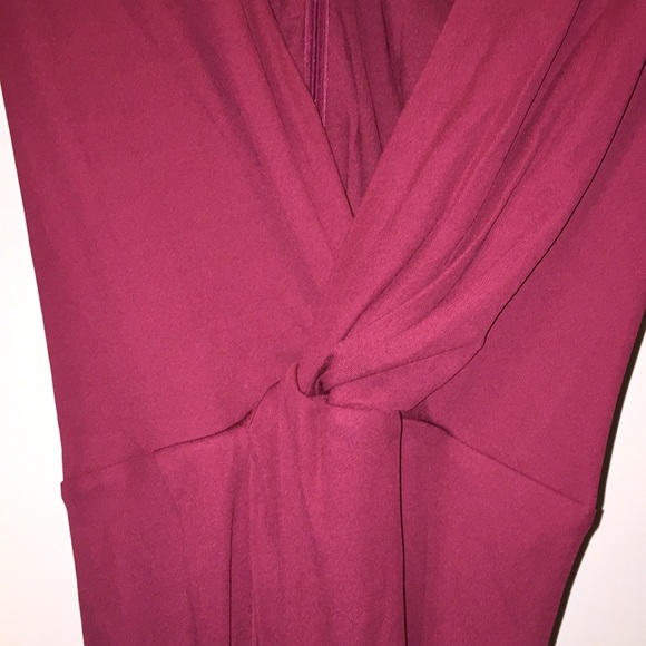 Gucci Wine Colored Wrap Dress with Belt - Picture 8 of 8